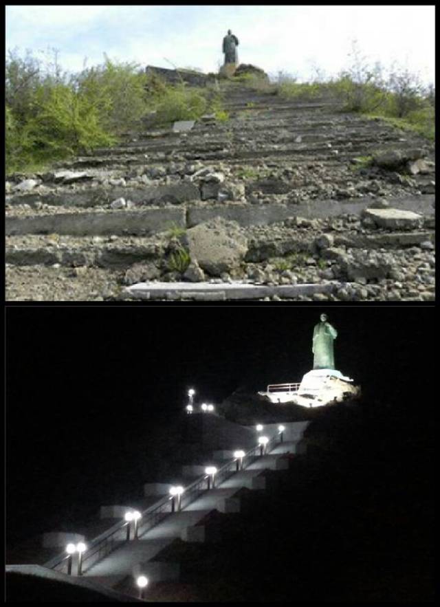 Have a look at Impressive restoration of Ilia Chavchavadze’s Monument in Saguramo geotv.ge