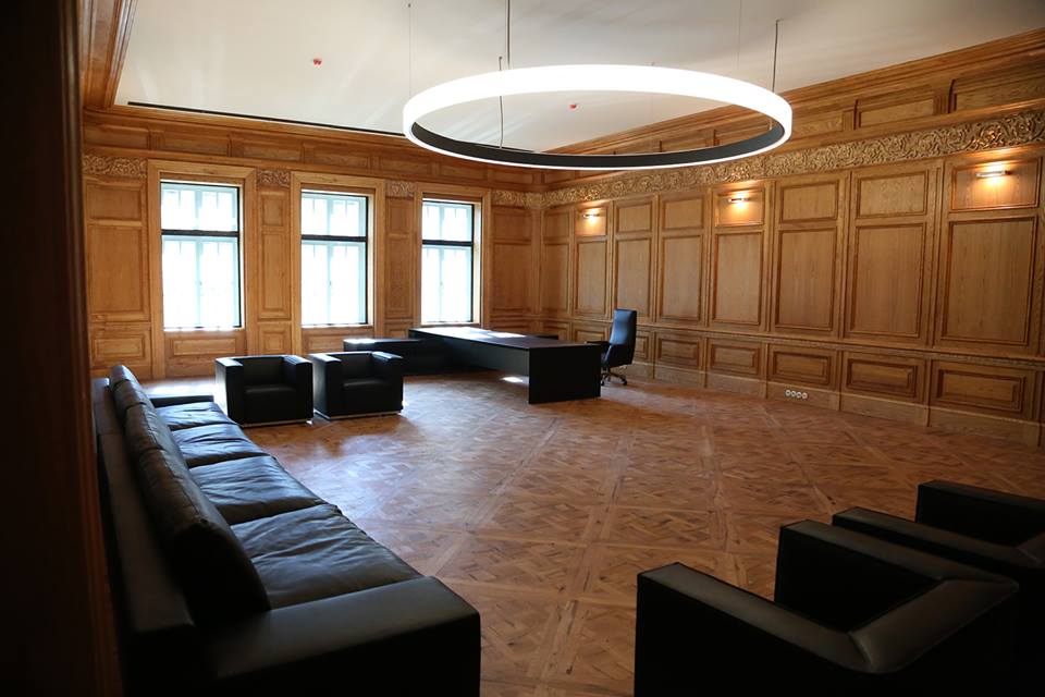 New official residence at Atoneli street in Tbilisi - View the first photos geotv.ge