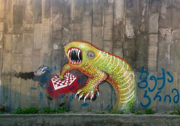Street Art in Georgia - Underground walkways become awesome Galleries geotv.ge