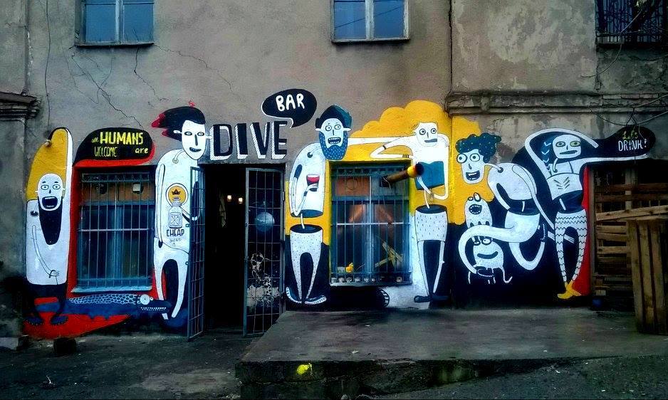 Street Art in Georgia - Underground walkways become awesome Galleries geotv.ge