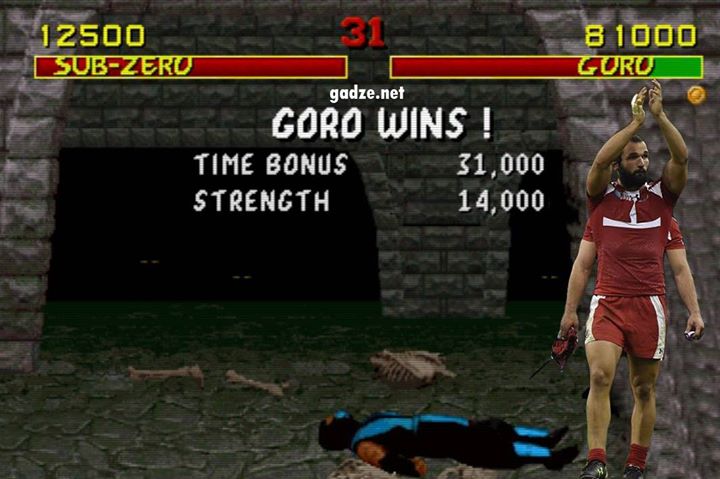 Beware! - Georgian Rugby player is actually a Mortal Combat fighter geotv.ge