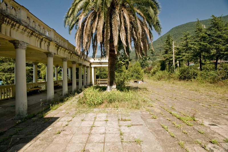 Abandoned railway station in Georgia’s breakaway region of Abkhazia geotv.ge