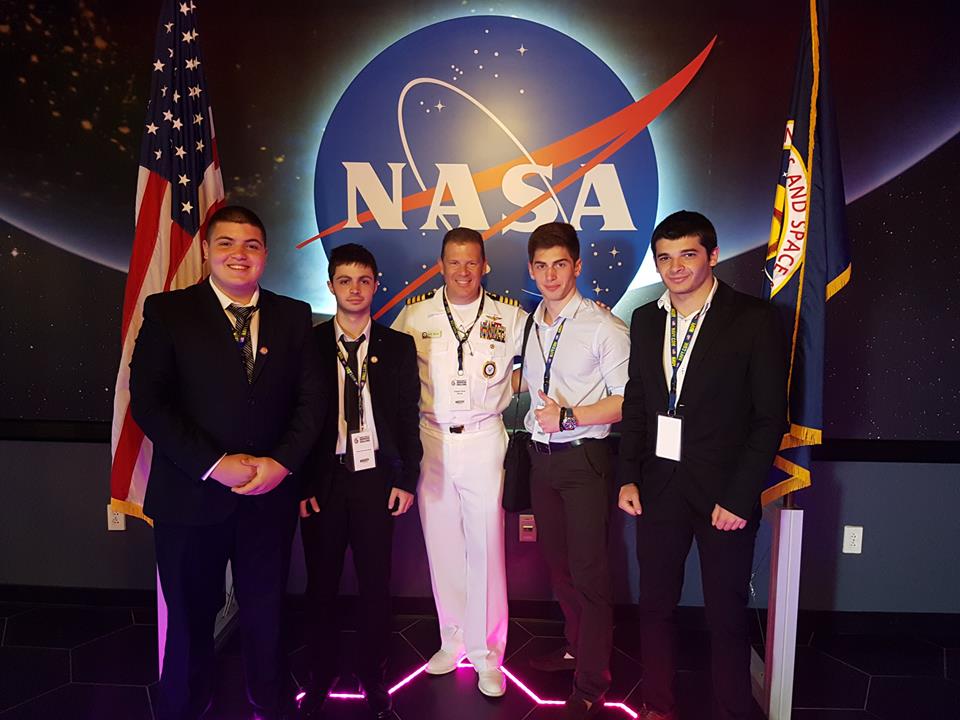 Georgian students attend annual innovations summit at NASA geotv.ge