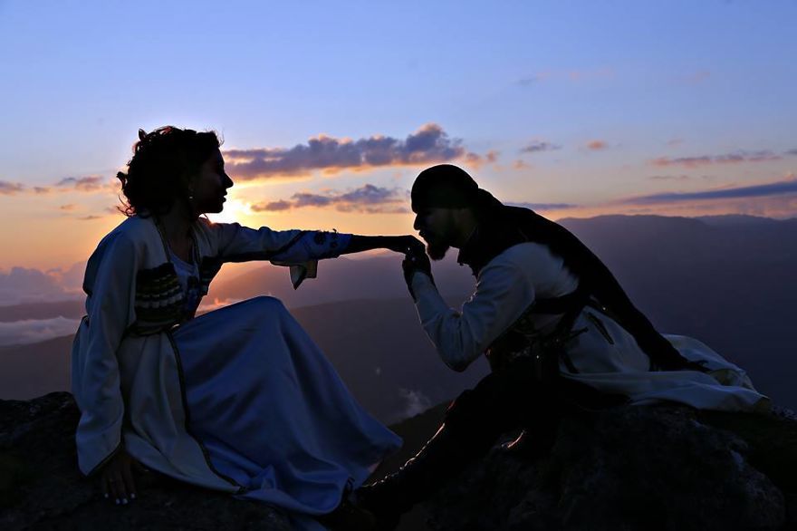Extraordinary wedding shoot in Georgia’s natural wonders geotv.ge