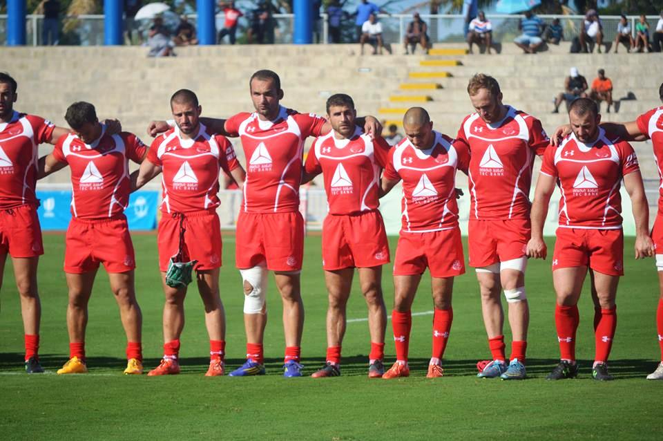 Georgian National Rugby Team celebrates victory over Fiji by singing geotv.ge