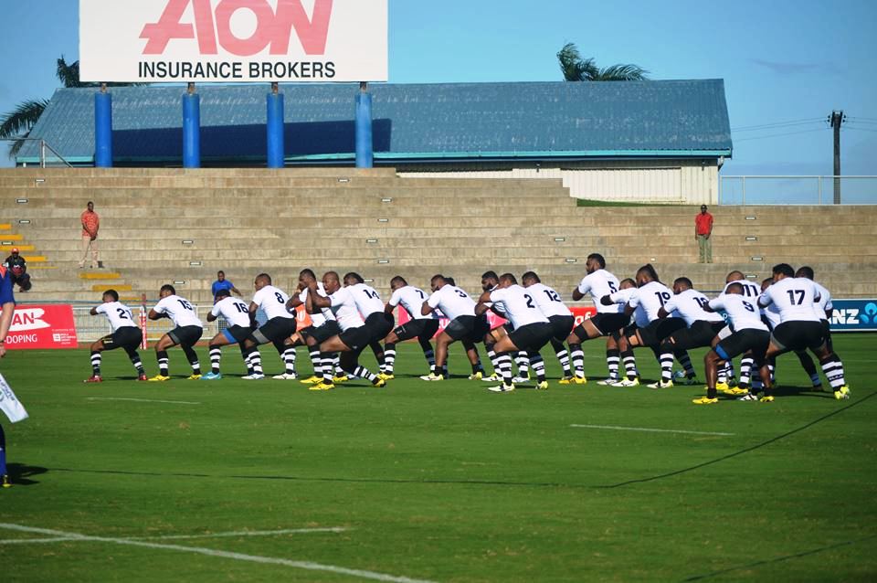 Georgian National Rugby Team celebrates victory over Fiji by singing geotv.ge