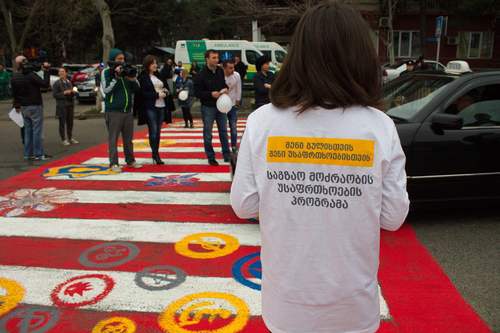 Tbilisi opening up for colorful crosswalks geotv.ge