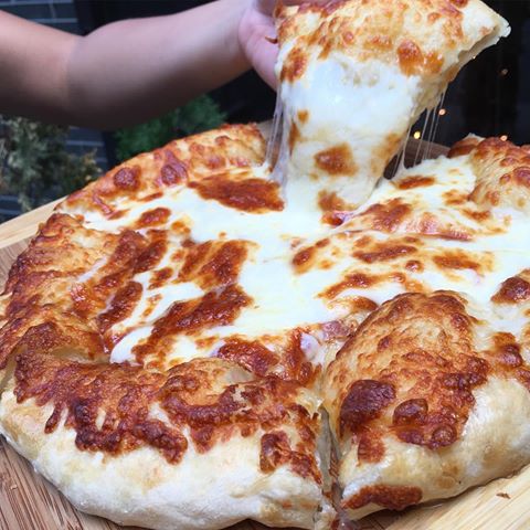 Georgian double cheese Megruli khachapuri geotv.ge