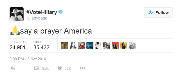 How celebrities react to Donald Trump becoming US President geotv.ge