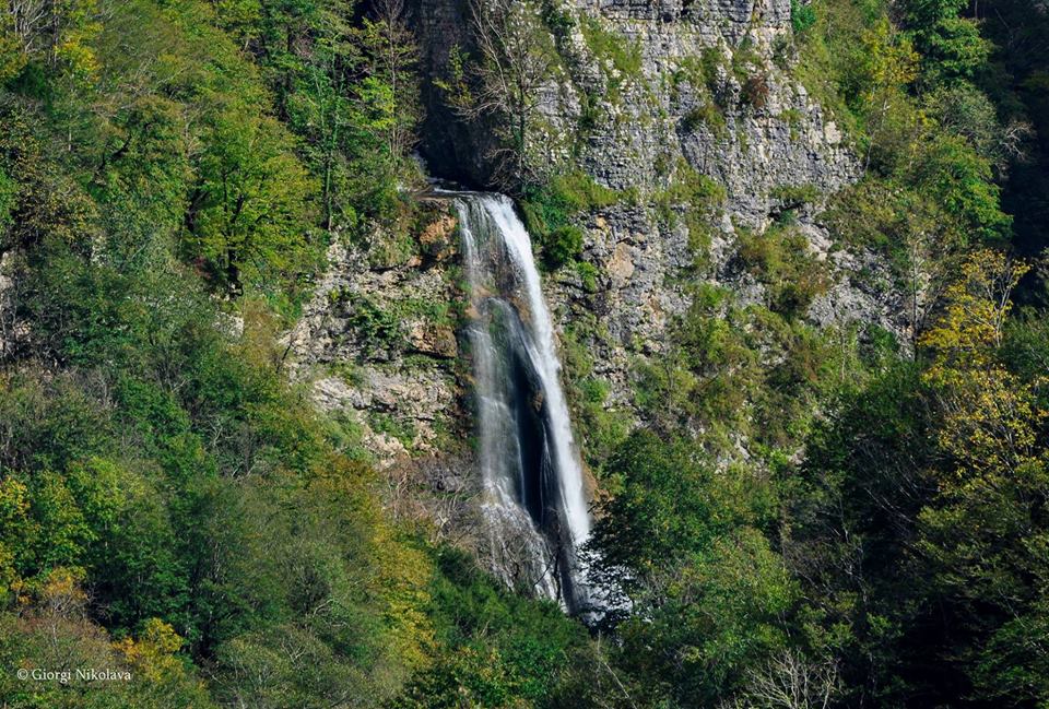 Astonishing waterfalls and canyon of Martvili geotv.ge