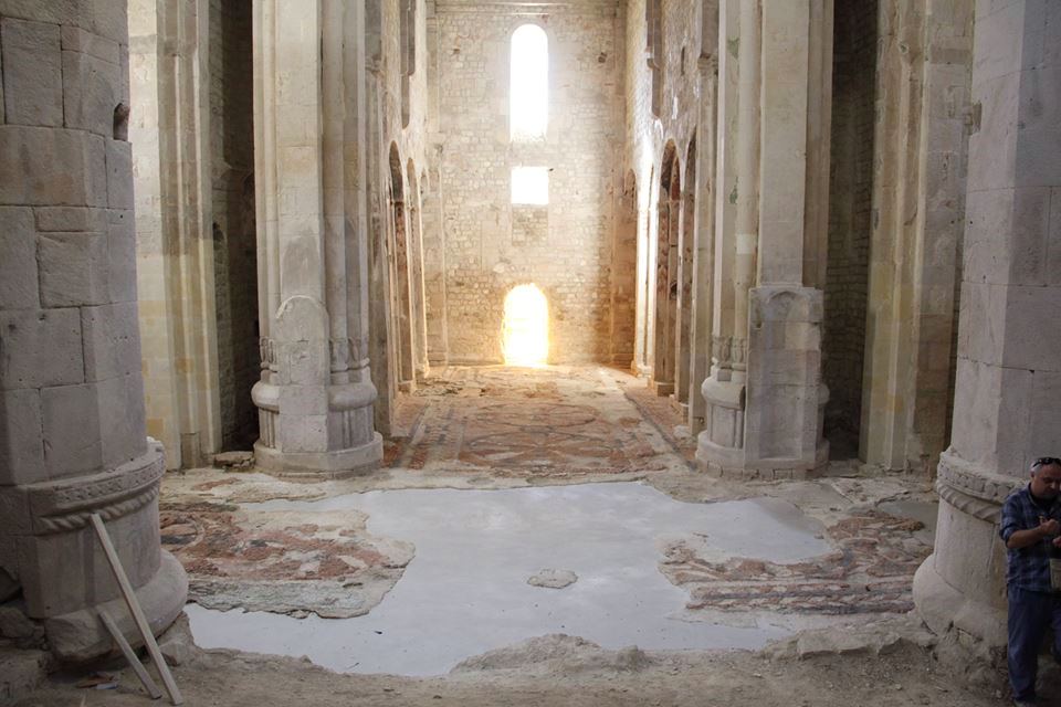 Historic discovery: Unique 11th-century floor uncovered at Ishkhani monastery geotv.ge