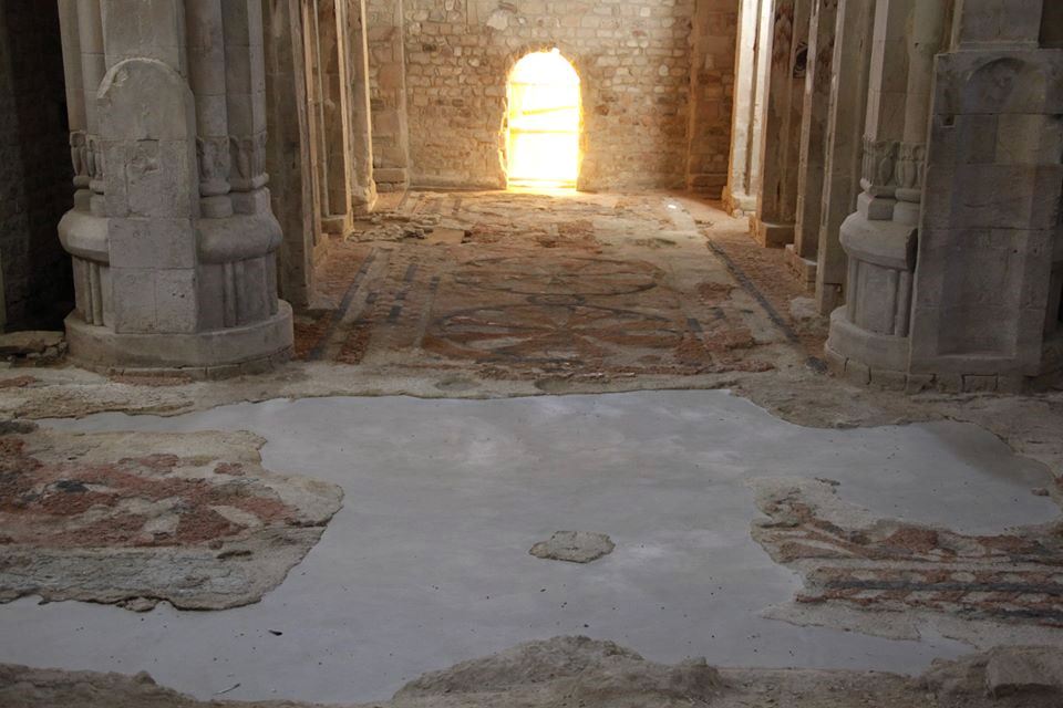 Historic discovery: Unique 11th-century floor uncovered at Ishkhani monastery geotv.ge