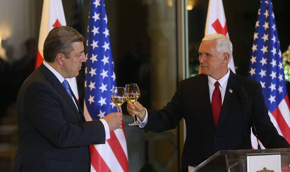 US Vice President Mike Pence pays a visit to Georgia geotv.ge