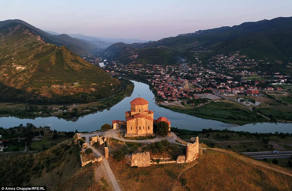 Mountain tops and monuments: The stunning bird's-eye-view images of Georgia taken before law limiting drone-use kicks in geotv.ge
