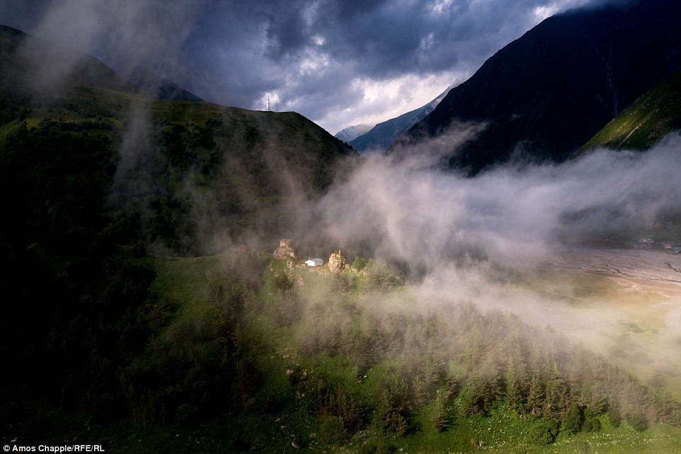 Mountain tops and monuments: The stunning bird's-eye-view images of Georgia taken before law limiting drone-use kicks in geotv.ge