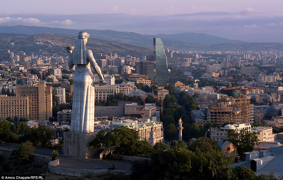 Mountain tops and monuments: The stunning bird's-eye-view images of Georgia taken before law limiting drone-use kicks in geotv.ge