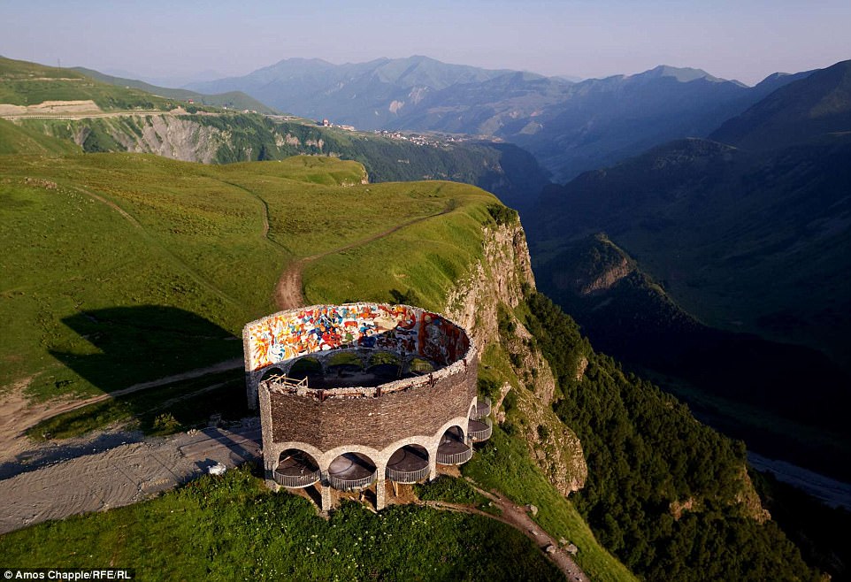 Mountain tops and monuments: The stunning bird's-eye-view images of Georgia taken before law limiting drone-use kicks in geotv.ge