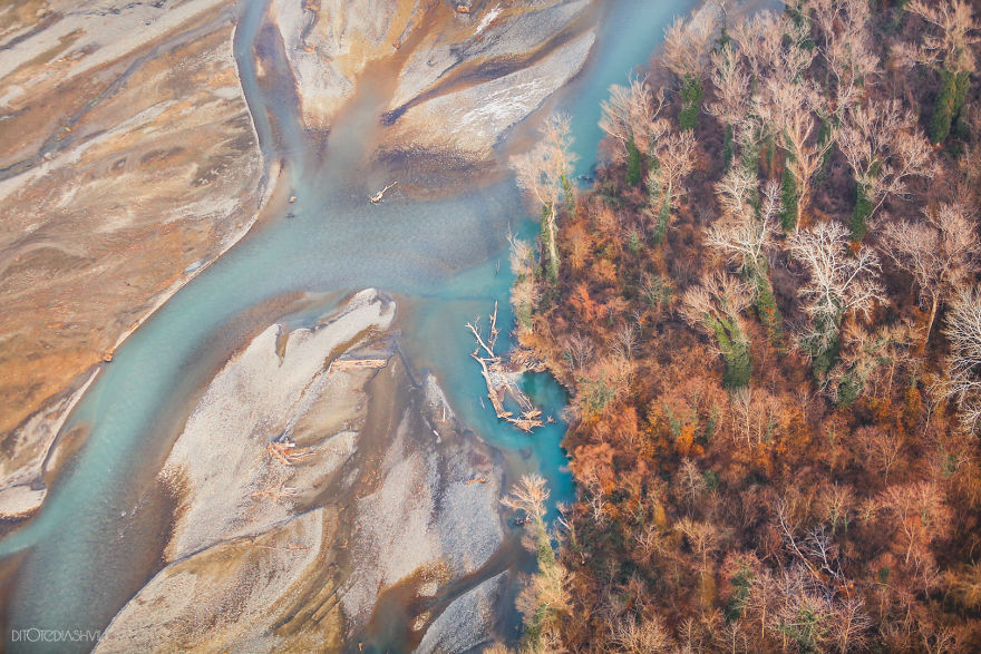 Amazing Kakheti captured from helicopter by Georgian photographer geotv.ge