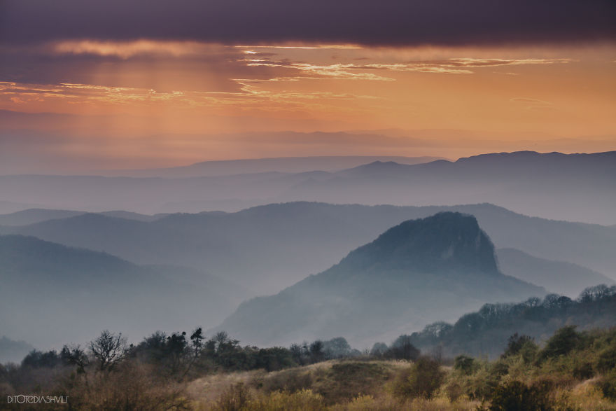 Amazing Kakheti captured from helicopter by Georgian photographer geotv.ge