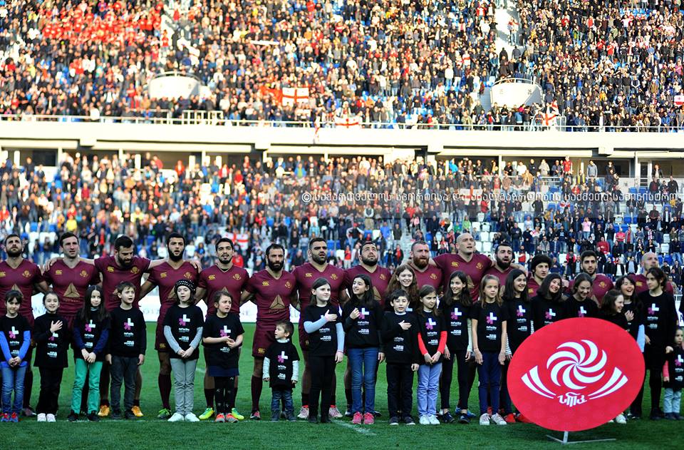 A big game of tough gentlemen: Georgian rugby team beats Russia geotv.ge