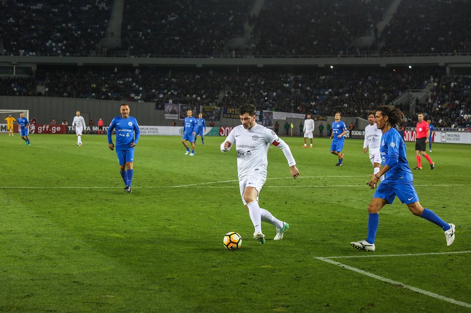 Football stars’ charity match in Tbilisi accumulated 403 214 GEL for Borjomi forest restoration geotv.ge