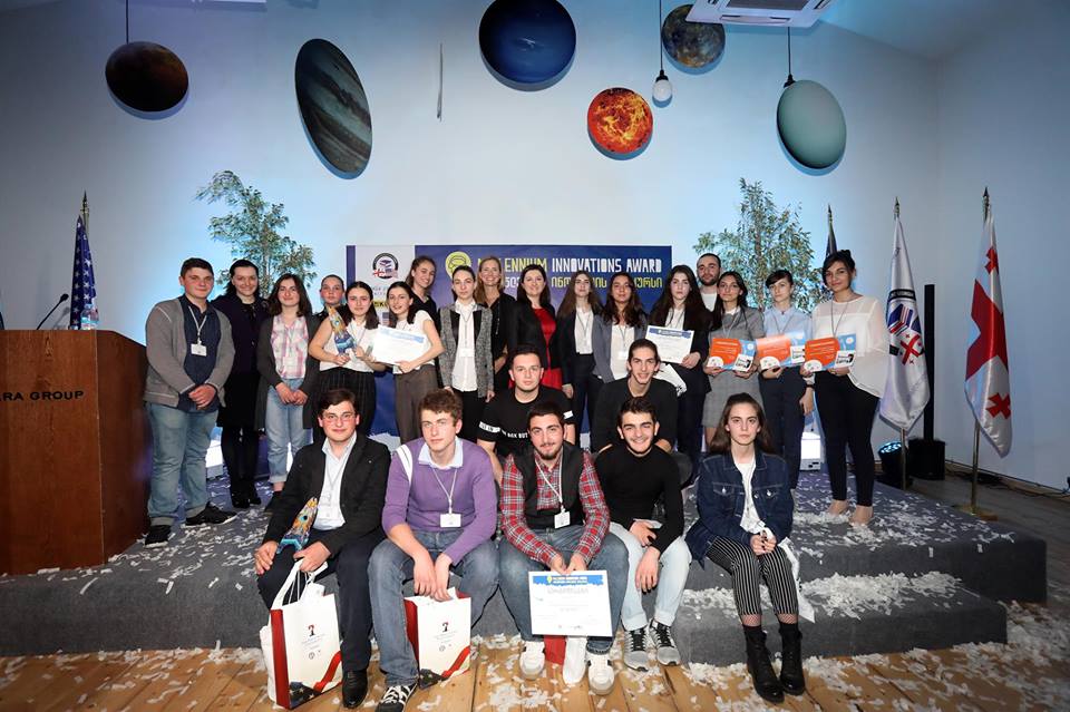 Georgian inventor girls to visit NASA Space Center geotv.ge