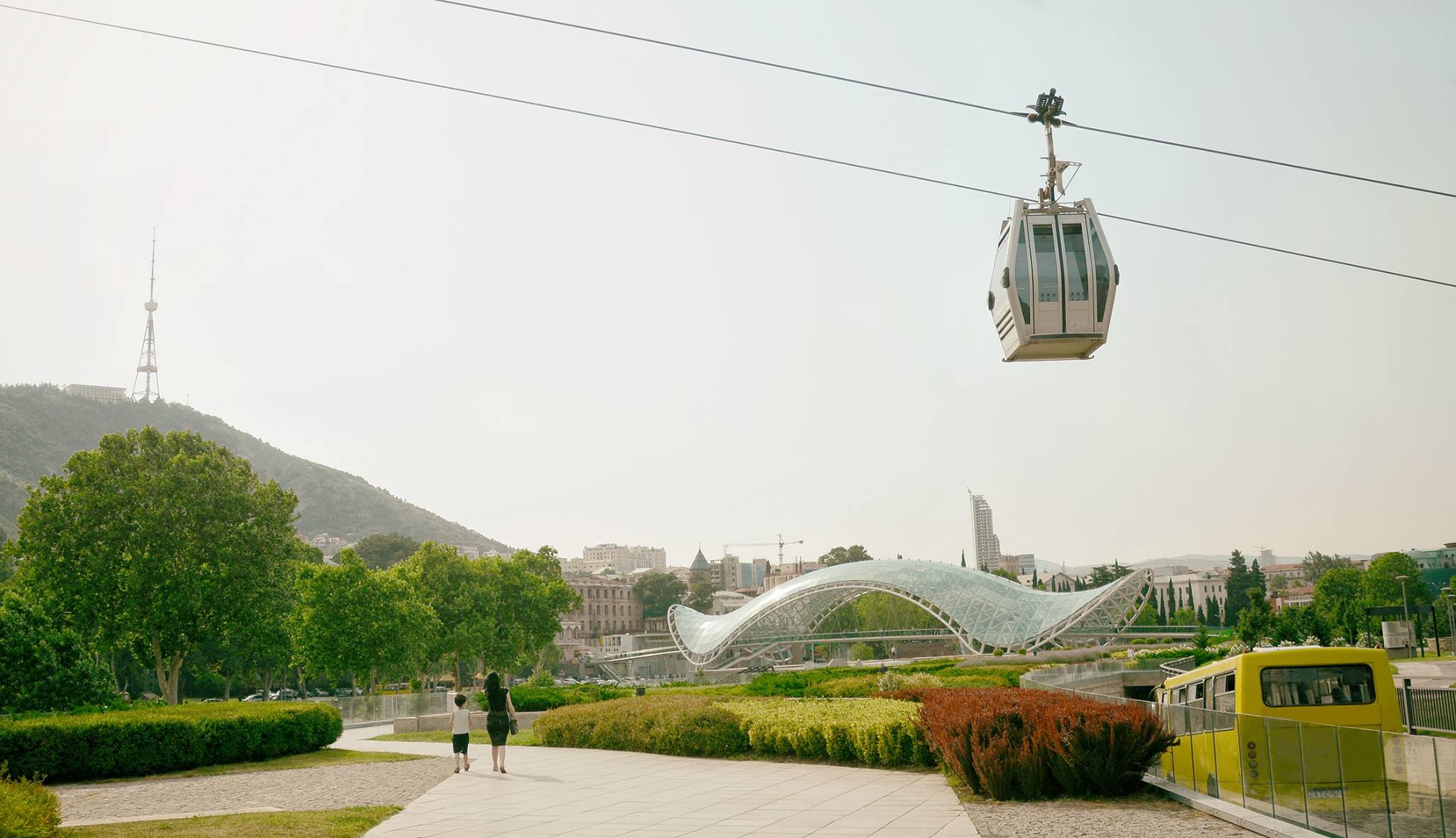 Rike-Narikala ropeway in Tbilisi temporarily stops working geotv.ge
