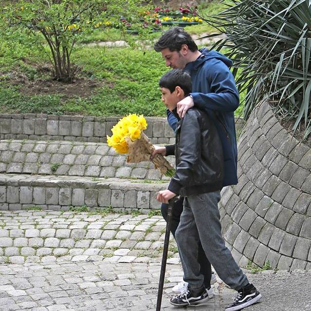 Tbilisi City Hall gifts food stand to a teenager street vendor with cerebral palsy geotv.ge