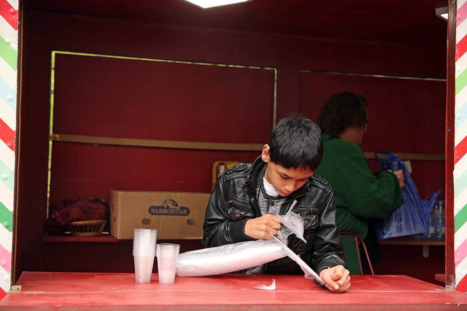 Tbilisi City Hall gifts food stand to a teenager street vendor with cerebral palsy geotv.ge