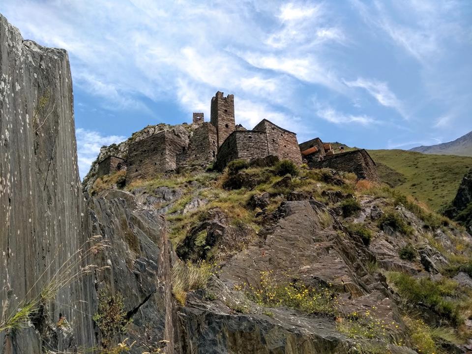 Medieval and once abandoned Mutso village in Khevsureti being rehabilitated geotv.ge