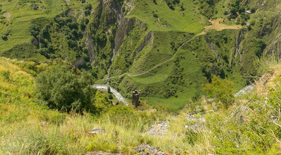 Medieval and once abandoned Mutso village in Khevsureti being rehabilitated geotv.ge
