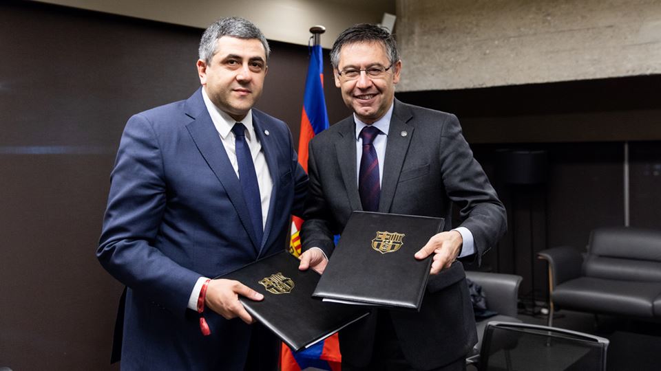 Messi appointed Ambassador for Responsible Tourism by Georgian head of World Tourism Organization geotv.ge