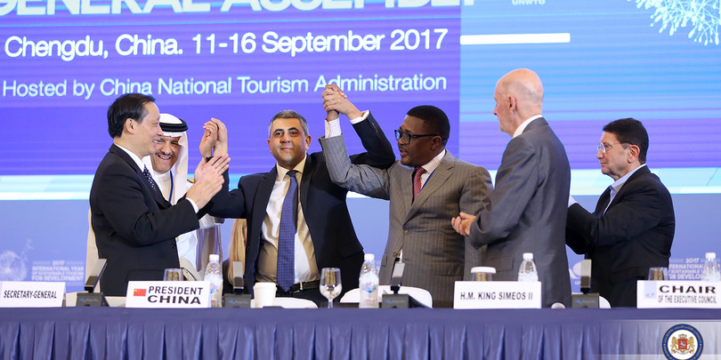 Messi appointed Ambassador for Responsible Tourism by Georgian head of World Tourism Organization geotv.ge