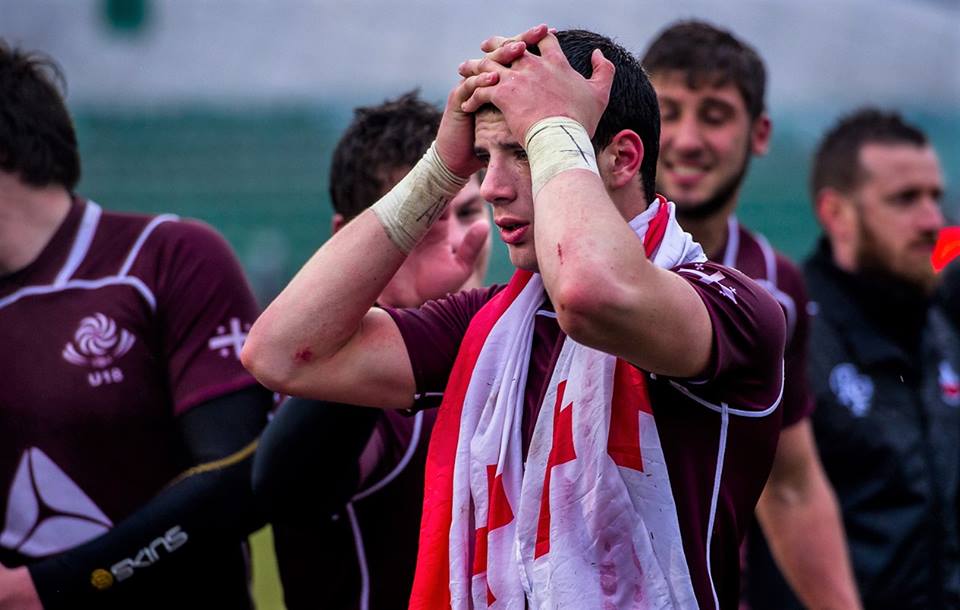 Young Georgian Rugby Team wins European Championship by defeating France geotv.ge