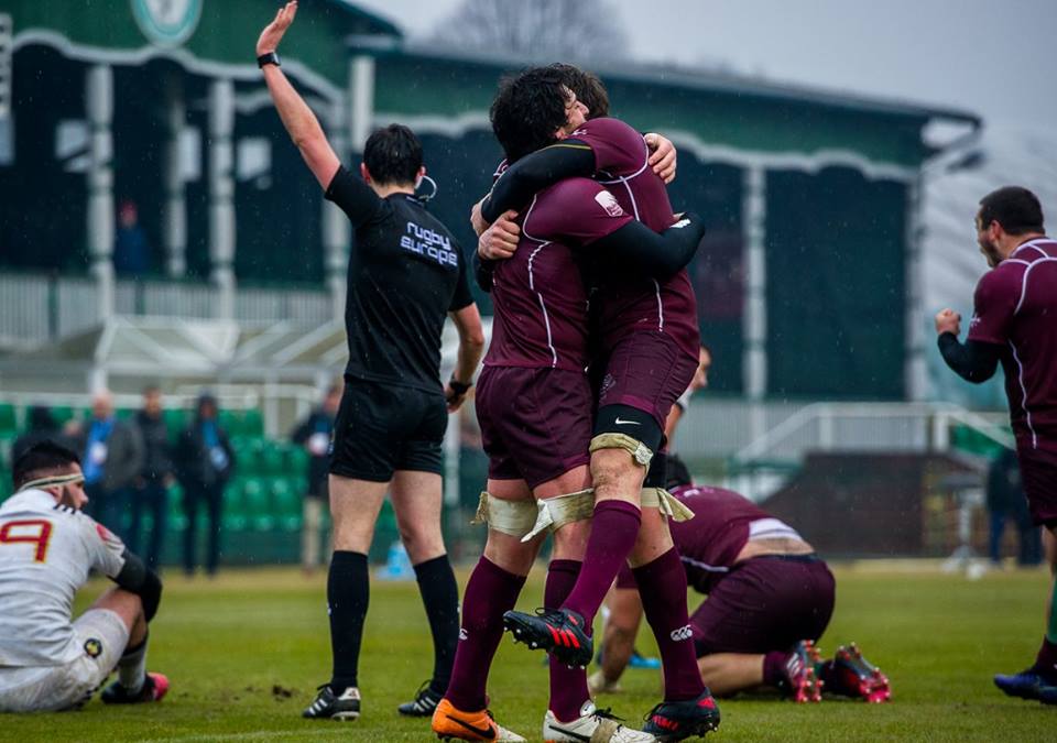 Young Georgian Rugby Team wins European Championship by defeating France geotv.ge