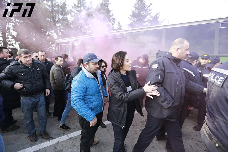 Salome Zourabichvili officially becomes the fifth president of Georgia clashes_telavi