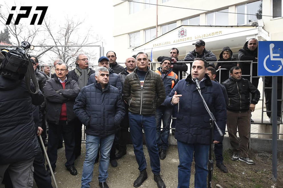 “Let’s see if you can wrestle with women”- Interior minister to the opposition opposition_gurjaani_kirkitadze