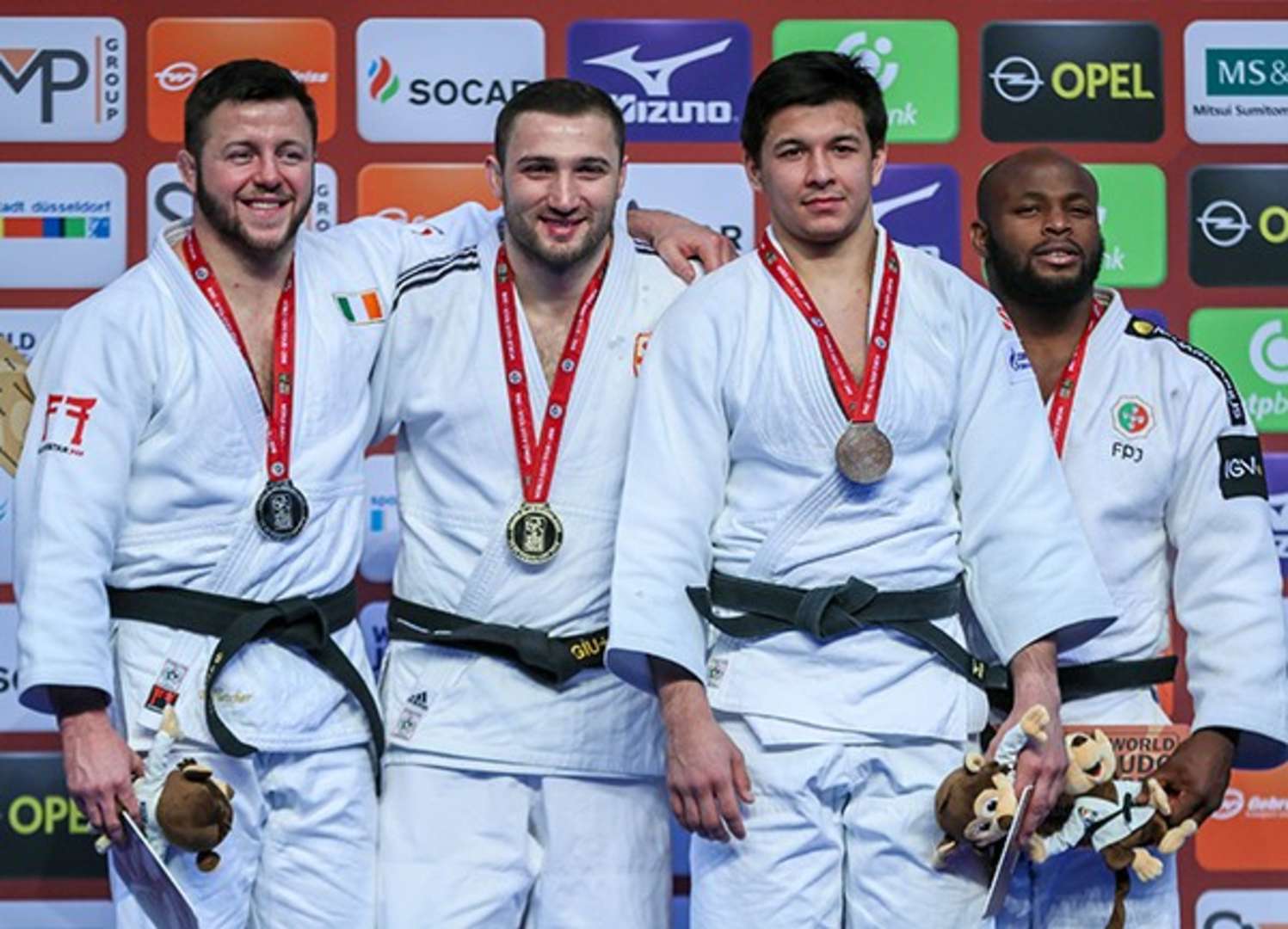 Georgian judoka claims gold at Dusseldorf Grand Slam geotv.ge