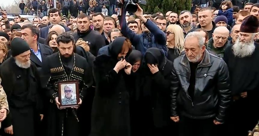 Georgian soldier who died in occupied Tskhinvali Region buried with honor geotv.ge