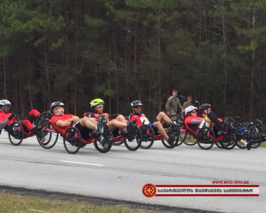 Georgian wounded soldiers claim 7 medals at Marine Corps Trials competition in US geotv.ge
