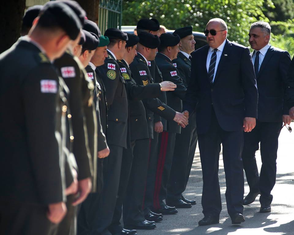 Georgia's President congratulates the World War II veterans on Victory Day geotv.ge