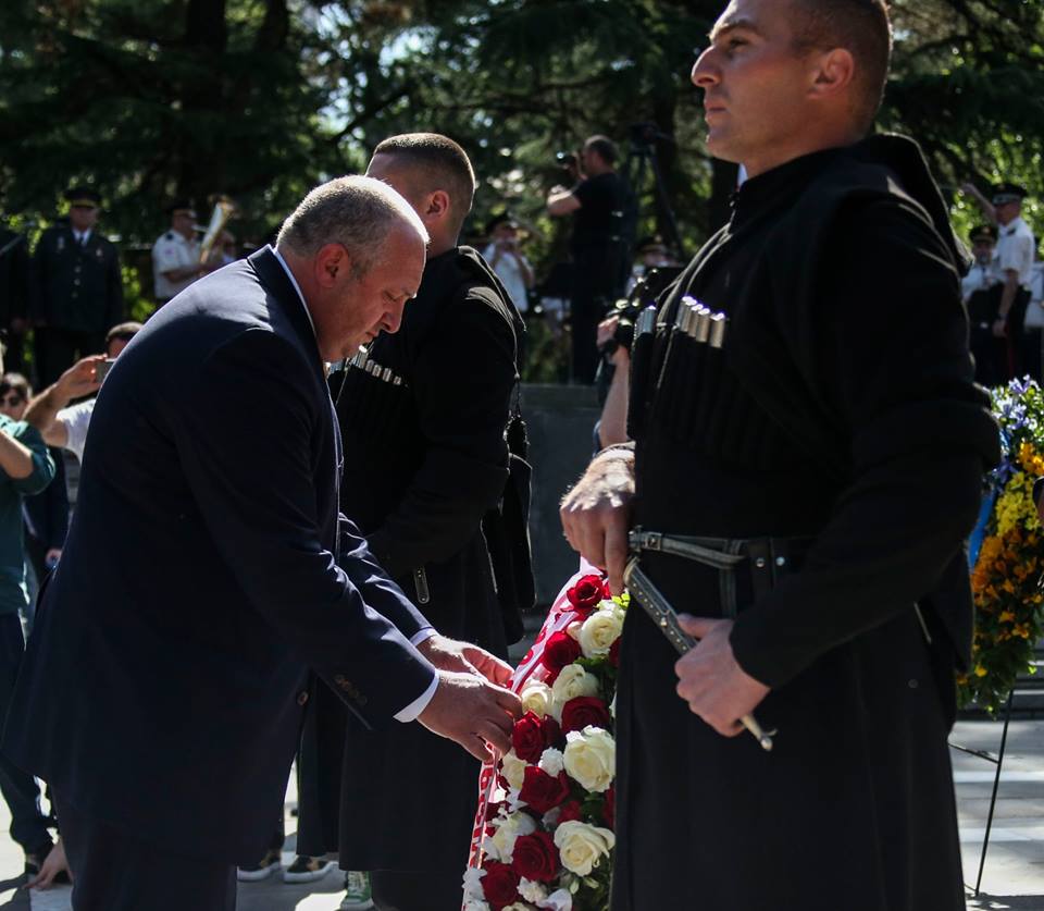 Georgia's President congratulates the World War II veterans on Victory Day geotv.ge