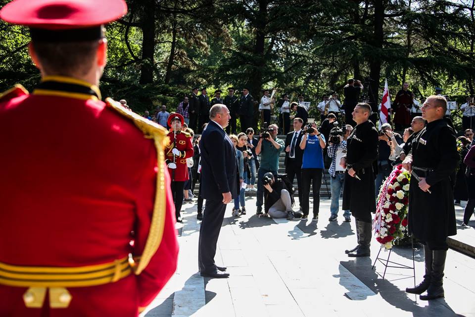 Georgia's President congratulates the World War II veterans on Victory Day geotv.ge