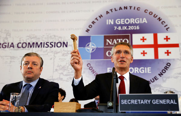 Jens Stoltenberg and members of alliance support Georgia’s integration with NATO geotv.ge