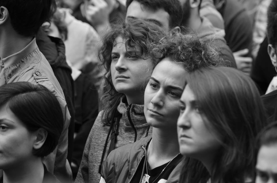The first protest expressed through massive rave to electronic music in Tbilisi geotv.ge