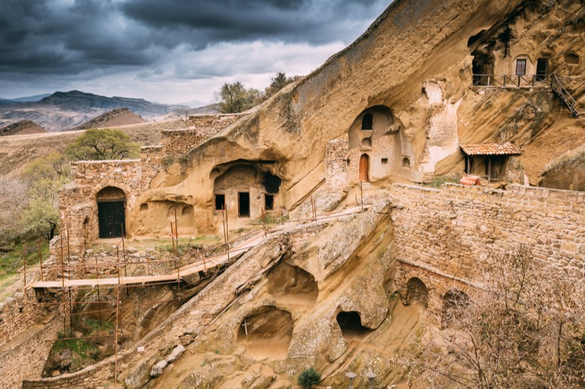 Centuries-old frescoes of Georgia’s Davit Gareji complex damaged again geotv.ge