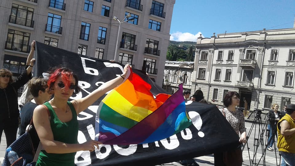 Equality Movement cancels demonstration marking the International Day Against Homophobia in Tbilisi geotv.ge
