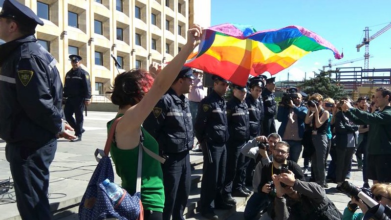 Equality Movement cancels demonstration marking the International Day Against Homophobia in Tbilisi geotv.ge