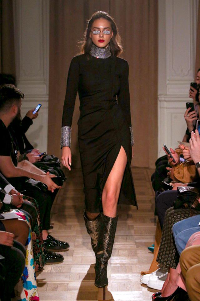 Famous Georgian model Tako Natsvlishvili shining at Mercedes-Benz Fashion Week Tbilisi geotv.ge