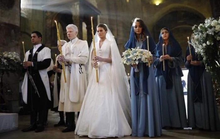 Bera Ivanishvili and Nanuka Gudavadze got married geotv.ge